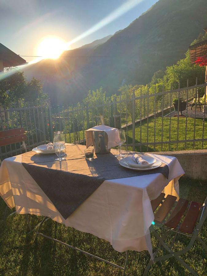 Le Castagne Matte Bed and Breakfast Stenico Buitenkant foto