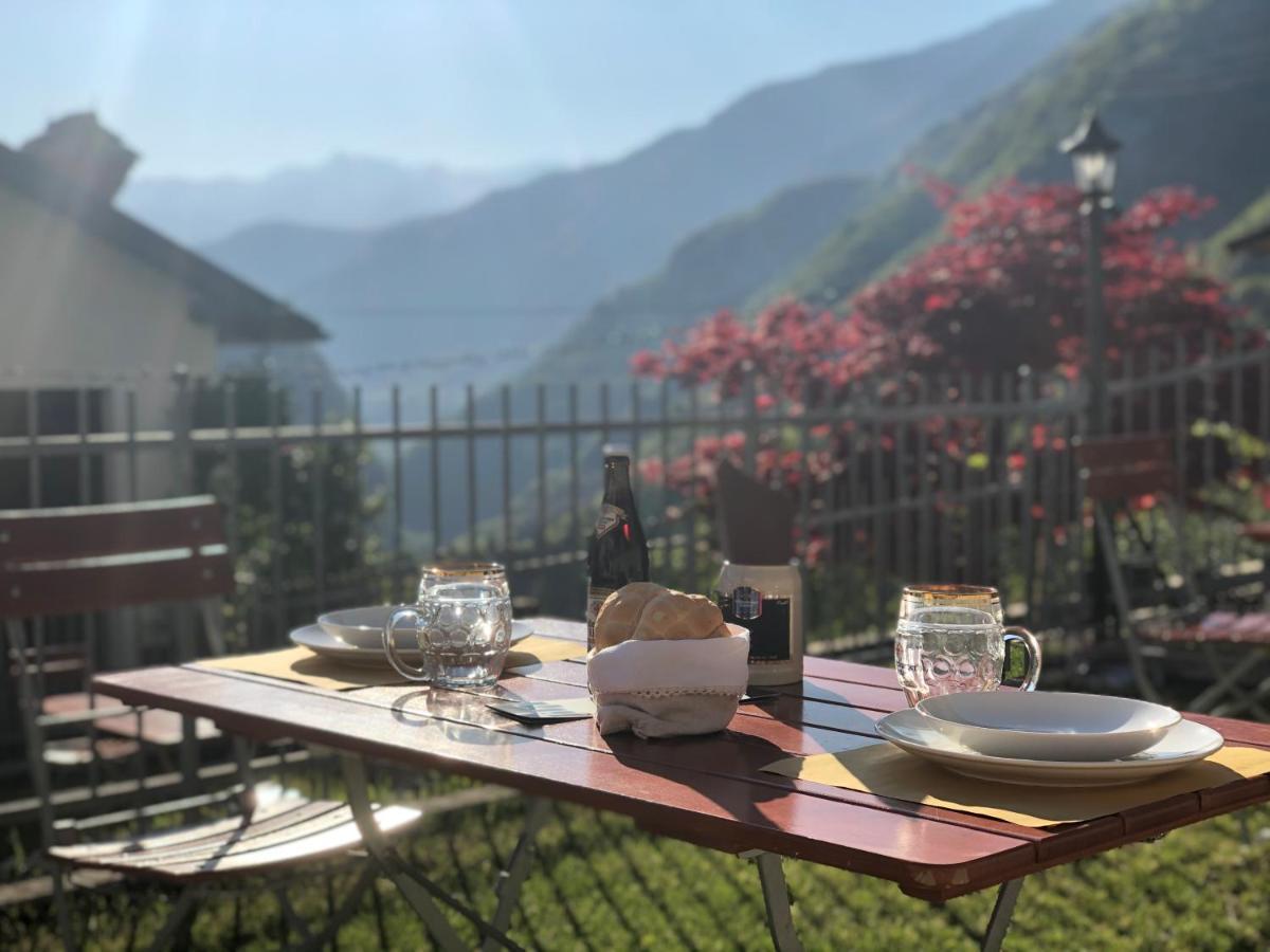 Le Castagne Matte Bed and Breakfast Stenico Buitenkant foto